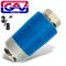 GAV Safety Quick Coupler 3/8 F Two Stage Release Airblock